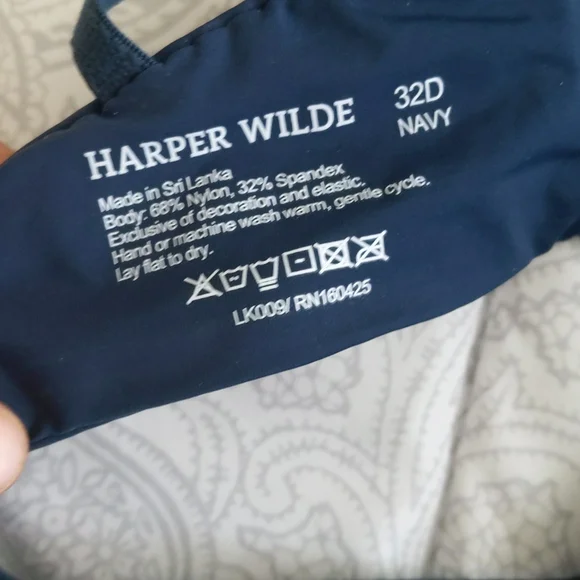 Navy Bra - Picture 4 of 4